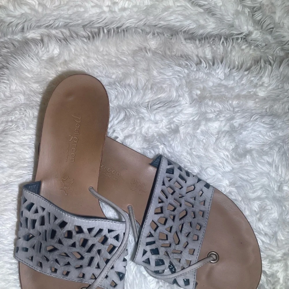 Paul Green munchen Gray Women's Sandals size 9